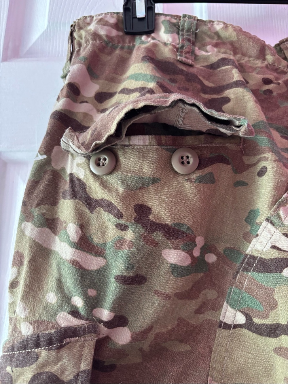 US Army OCP Multi Camo Combat Cargo Pants Military 32x30 33x32 Medium Regular - Picture 7 of 14